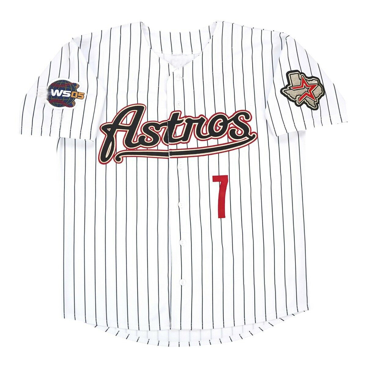 Craig Biggio 2012 Houston Astros White Men's Jersey baseball jersey product view 2