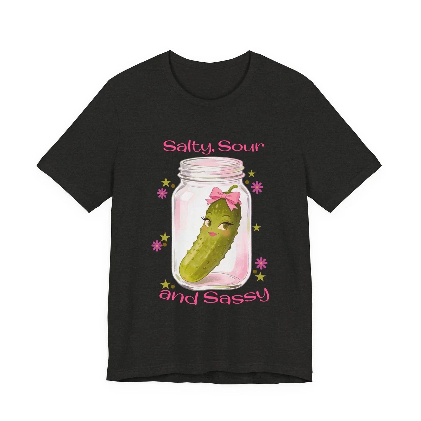 Salty Sour and Sassy Pickle Graphic - Adult & Kids T-Shirts, Sweatshirts & Hoodies apparel design preview 1