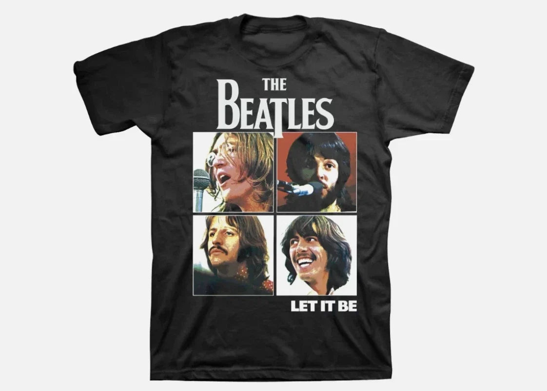 Let It Be Beatles Black unisex Gift Family - Adult & Kids T-Shirts, Sweatshirts & Hoodies apparel design preview 1