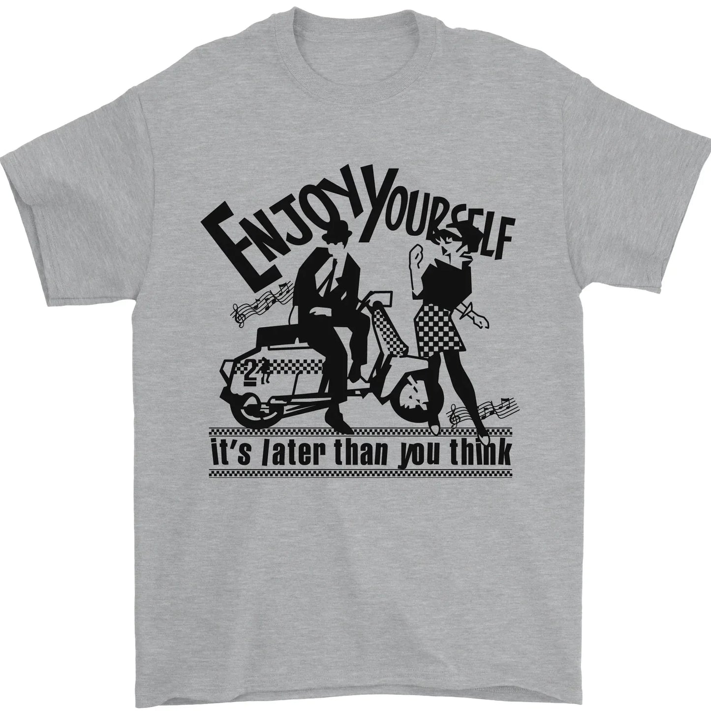 2Tone Enjoy Yourself 2 Tone SKA Music Mens 100% - Adult & Kids T-Shirts, Sweatshirts & Hoodies apparel design preview 1
