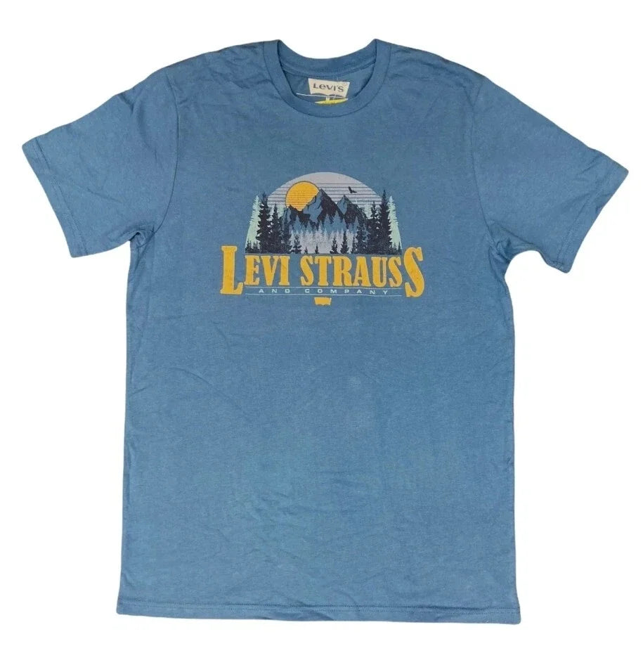 Levi Strauss Co. Men's Short Sleeve Graphic Logo - Adult & Kids T-Shirts, Sweatshirts & Hoodies apparel design preview 1