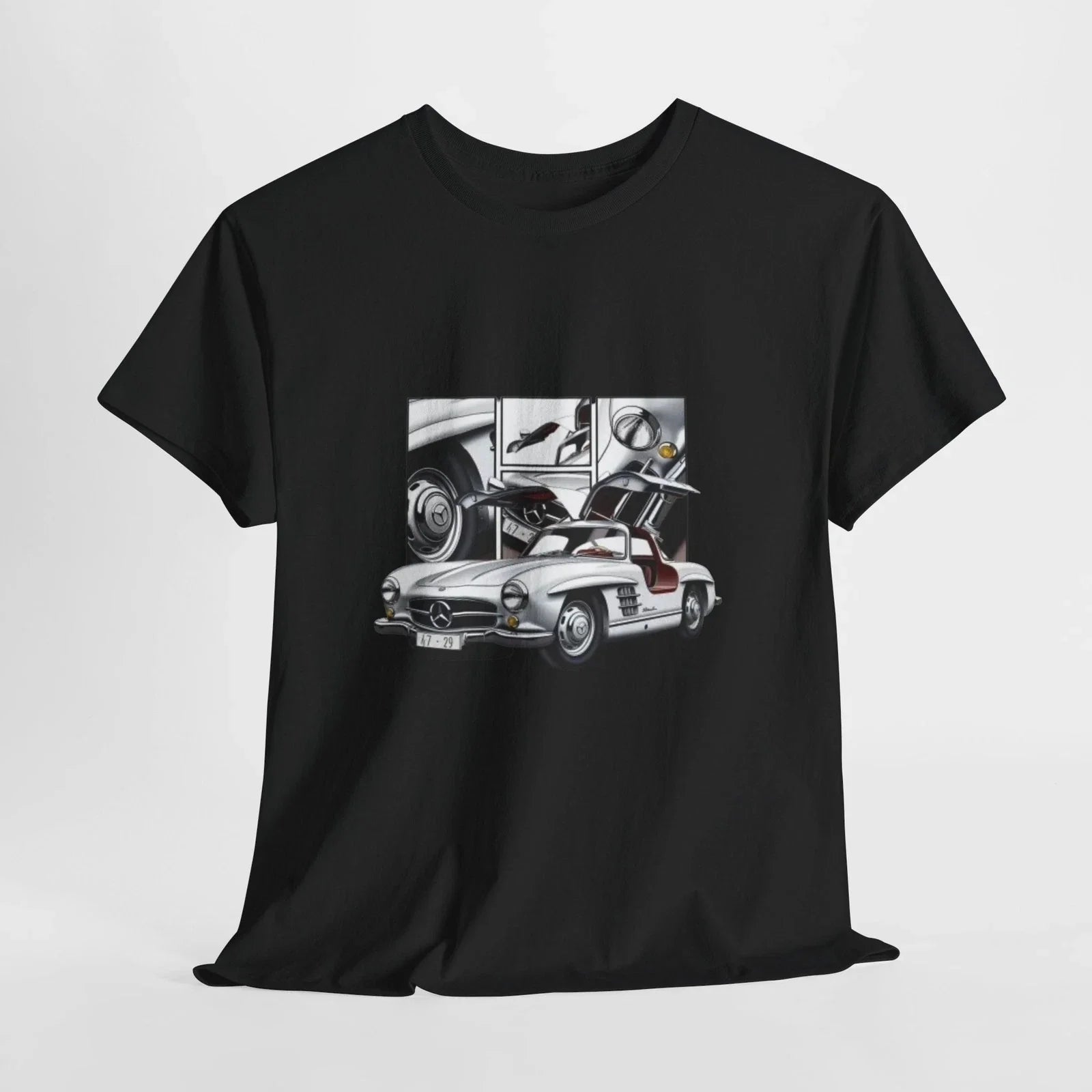 Mercedes-Benz 300 SL Gullwing Unisex Heavy Cotton - Adult & Kids T-Shirts, Sweatshirts & Hoodies apparel design preview 1