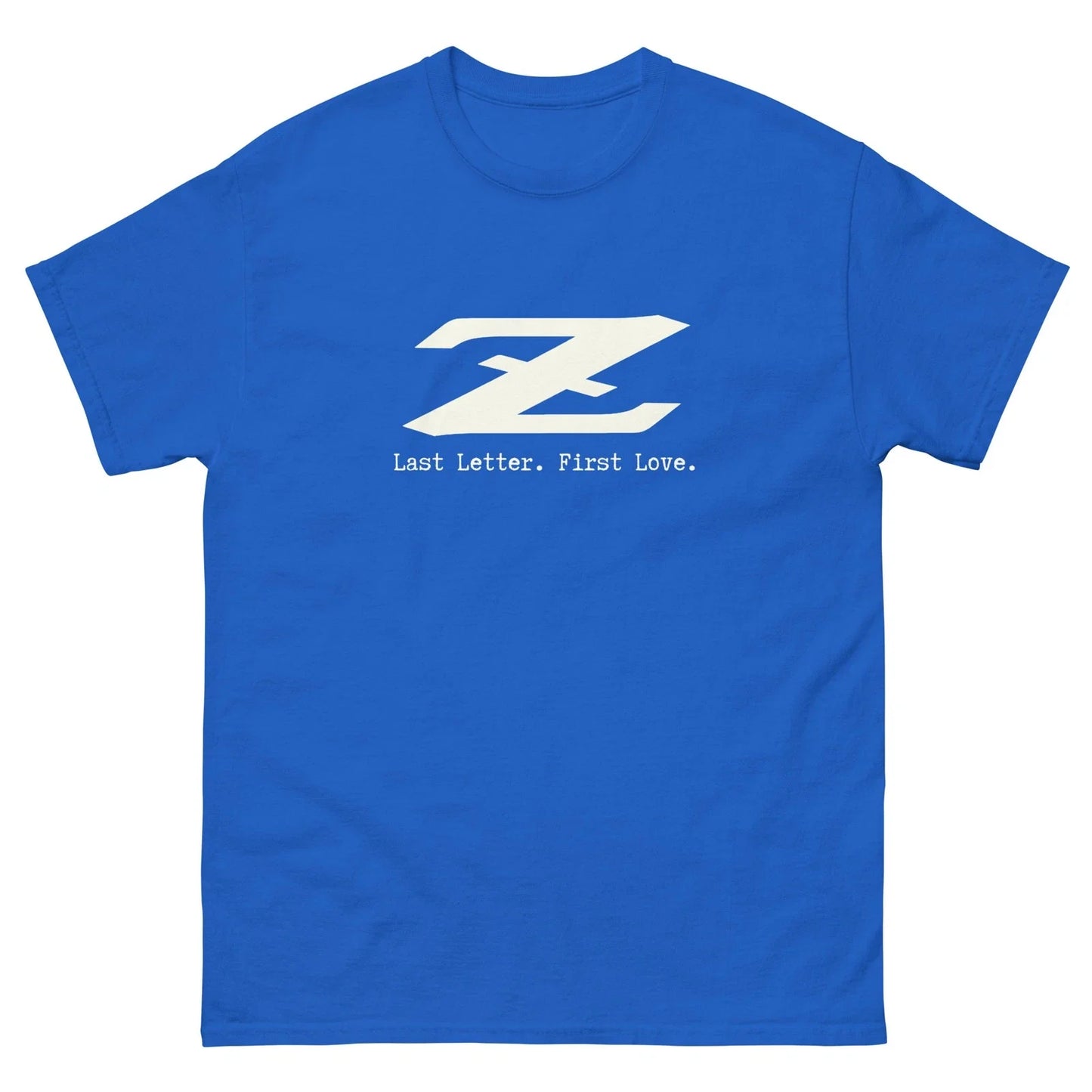 Z Last Letter First love Datsun 240z 260z 280z 400z - Adult & Kids T-Shirts, Sweatshirts & Hoodies apparel design preview 1