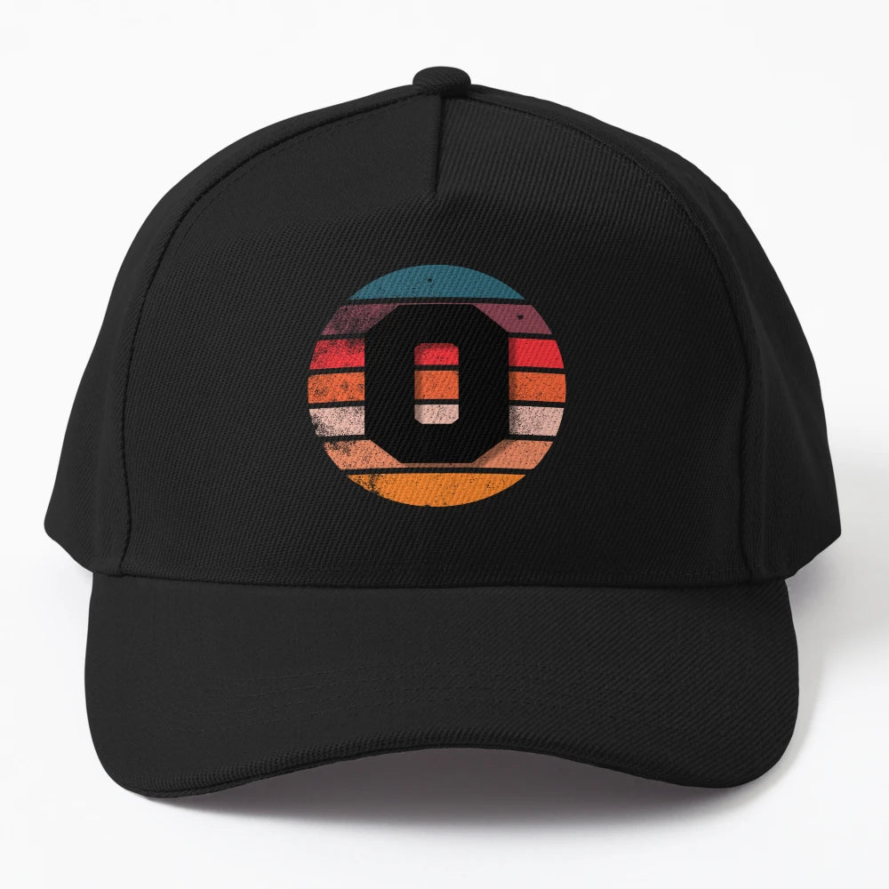 0 Number Sunset Zero Years Old Birthday New Era Snapback - Snapback, Trucker Hat, Dad Hat, Denim Baseball Cap
