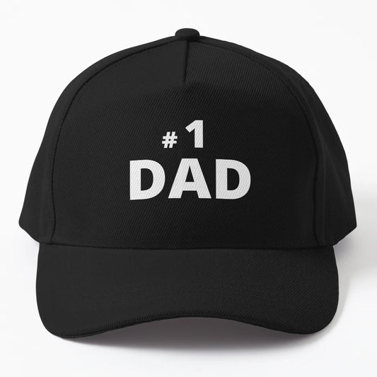 1 Denim Baseball Cap - Aesthetic Design - Snapback, Trucker Hat, Dad Hat, Denim Baseball Cap