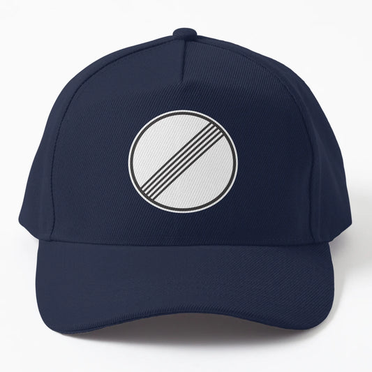 01A23 No Speed Limit Denim Baseball Cap - Aesthetic Design - Snapback, Trucker Hat, Dad Hat, Denim Baseball Cap