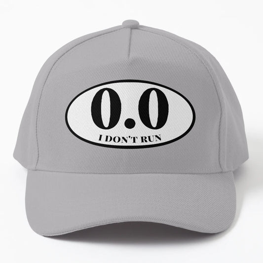 0 0 I Dont Run Marathons Trucker Hat - Breathable Mesh - Snapback, Trucker Hat, Dad Hat, Denim Baseball Cap