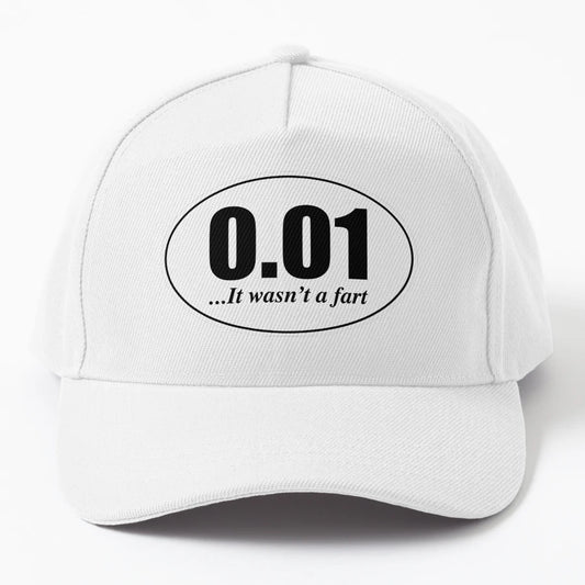 0 01 Wasnt Fart Funny Running Bumper Trucker Hat - Custom - Snapback, Trucker Hat, Dad Hat, Denim Baseball Cap