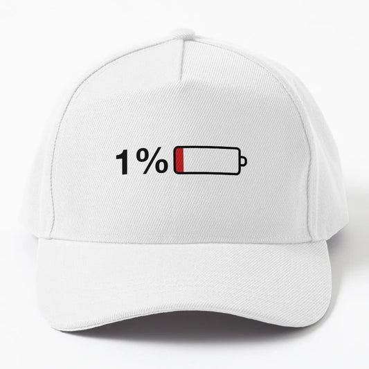 1 Battery OTTO Dad Hat - Throwback Outdoor Look - Snapback, Trucker Hat, Dad Hat, Denim Baseball Cap