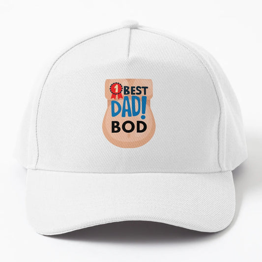 1 Best Dad Bod Trucker Hat - Custom Embroidery - Snapback, Trucker Hat, Dad Hat, Denim Baseball Cap