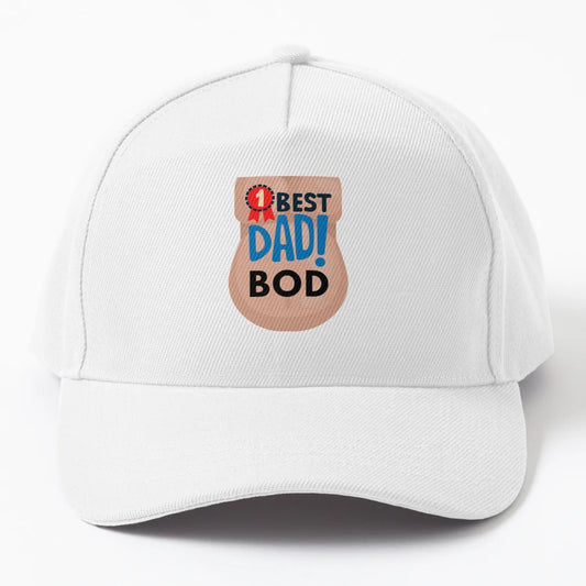 1 Best Dad Body OTTO Dad Hat - Breathable Mesh - Snapback, Trucker Hat, Dad Hat, Denim Baseball Cap