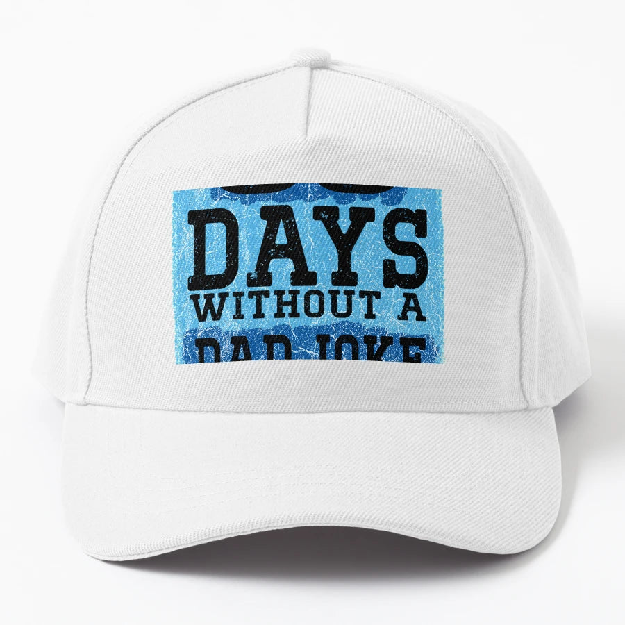 00 Zero Days Without Bad Dad Joke Shirt New Era Snapback - Snapback, Trucker Hat, Dad Hat, Denim Baseball Cap