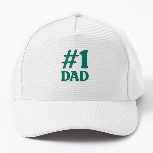 1 Dad Fathers Day Collection OTTO Dad Hat - Adjustable Fit - Snapback, Trucker Hat, Dad Hat, Denim Baseball Cap