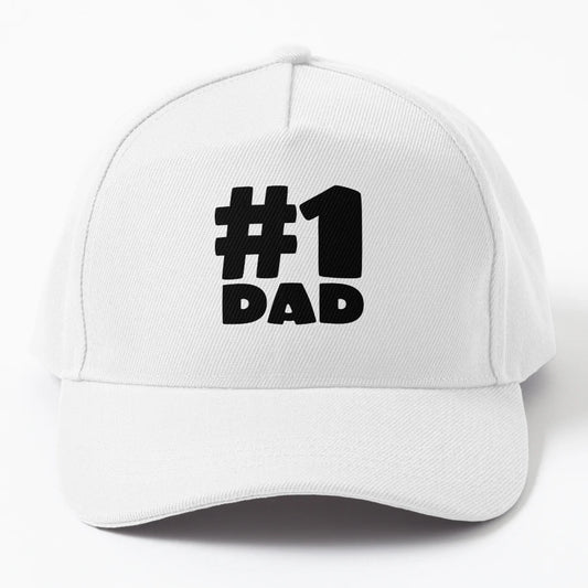 1 Dad Bold Typography OTTO Dad Hat - Adjustable Fit - Snapback, Trucker Hat, Dad Hat, Denim Baseball Cap