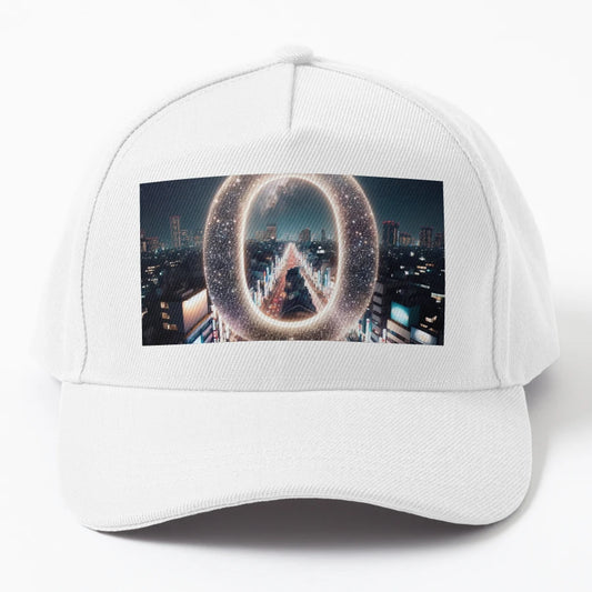0 Backdrop Bustling Cityscape Trucker Hat for Women - Hot - Snapback, Trucker Hat, Dad Hat, Denim Baseball Cap