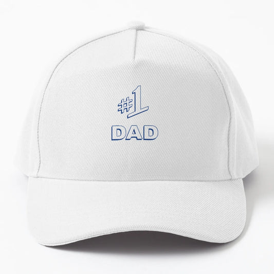 1 Dad Seinfeld T Shirt Denim Baseball Cap - Custom - Snapback, Trucker Hat, Dad Hat, Denim Baseball Cap