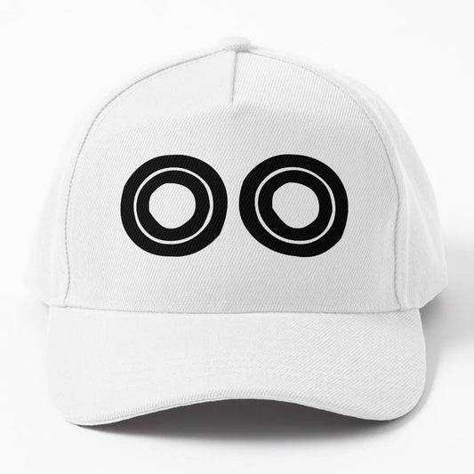 00 Zero Black Tribal African Denim Baseball Cap for Hikers - Snapback, Trucker Hat, Dad Hat, Denim Baseball Cap