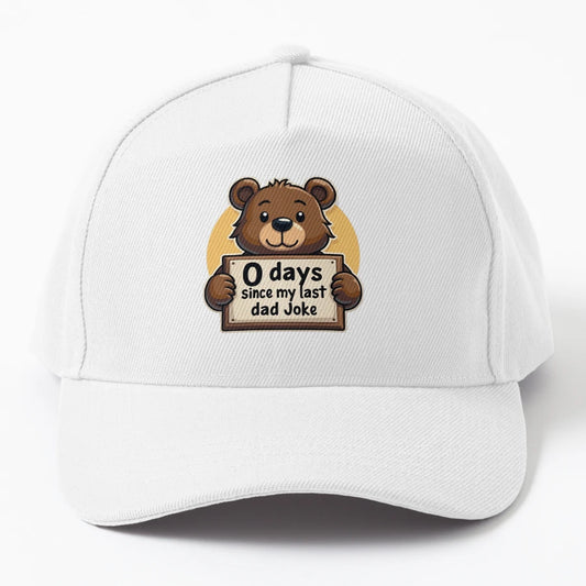 0 Days Since My Last Dad Joke T Shirt Trucker Hat - Premium - Snapback, Trucker Hat, Dad Hat, Denim Baseball Cap