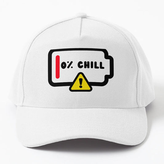 0 Chill Denim Baseball Cap - Washed Country Vibes - Snapback, Trucker Hat, Dad Hat, Denim Baseball Cap