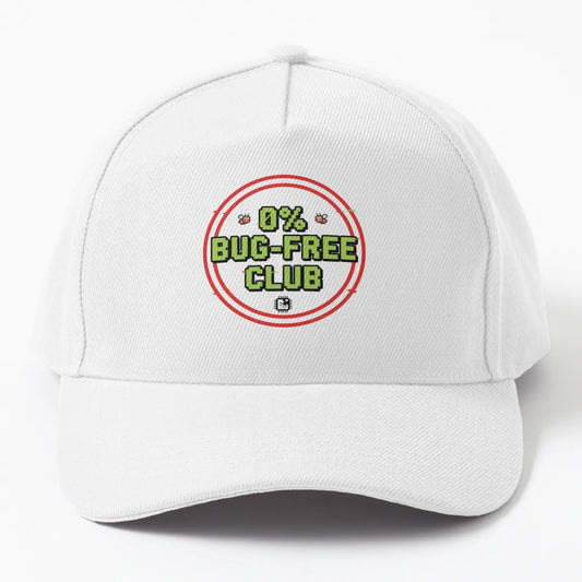 0 Percent Bug Free Club Design OTTO Dad Hat for Women - Snapback, Trucker Hat, Dad Hat, Denim Baseball Cap