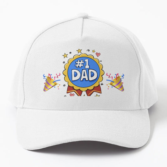 1 Denim Baseball Cap - Adjustable Fit - Snapback, Trucker Hat, Dad Hat, Denim Baseball Cap