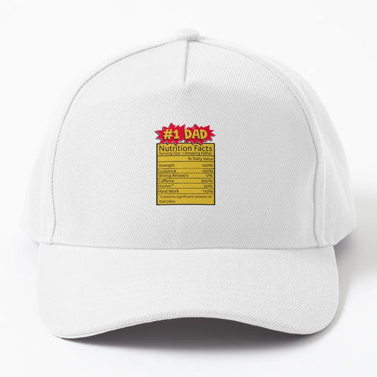 1 Dad Fathers Day No 1 OTTO Dad Hat - Outdoor Style - Snapback, Trucker Hat, Dad Hat, Denim Baseball Cap