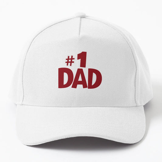1 Dad Fathers Day Art Celebrating Fatherhood OTTO Dad Hat - Snapback, Trucker Hat, Dad Hat, Denim Baseball Cap