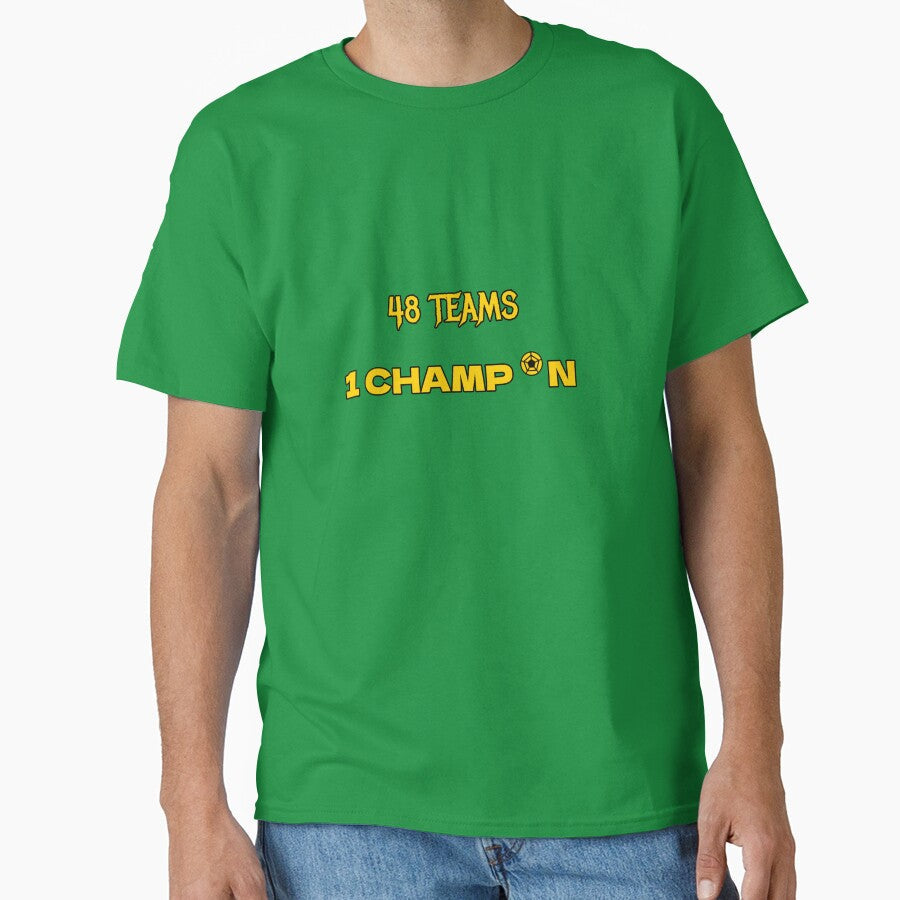 48 Teams 1 Champion World Cup 2026 Streetwear by - Adult & Kids T-Shirts, Sweatshirts & Hoodies apparel design preview 1