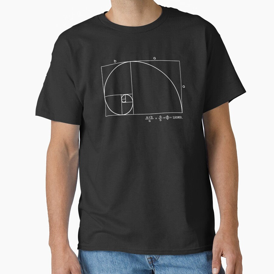 Fibonacci Golden Ratio by maryedenoa - Adult & Kids T-Shirts, Sweatshirts & Hoodies apparel design preview 1