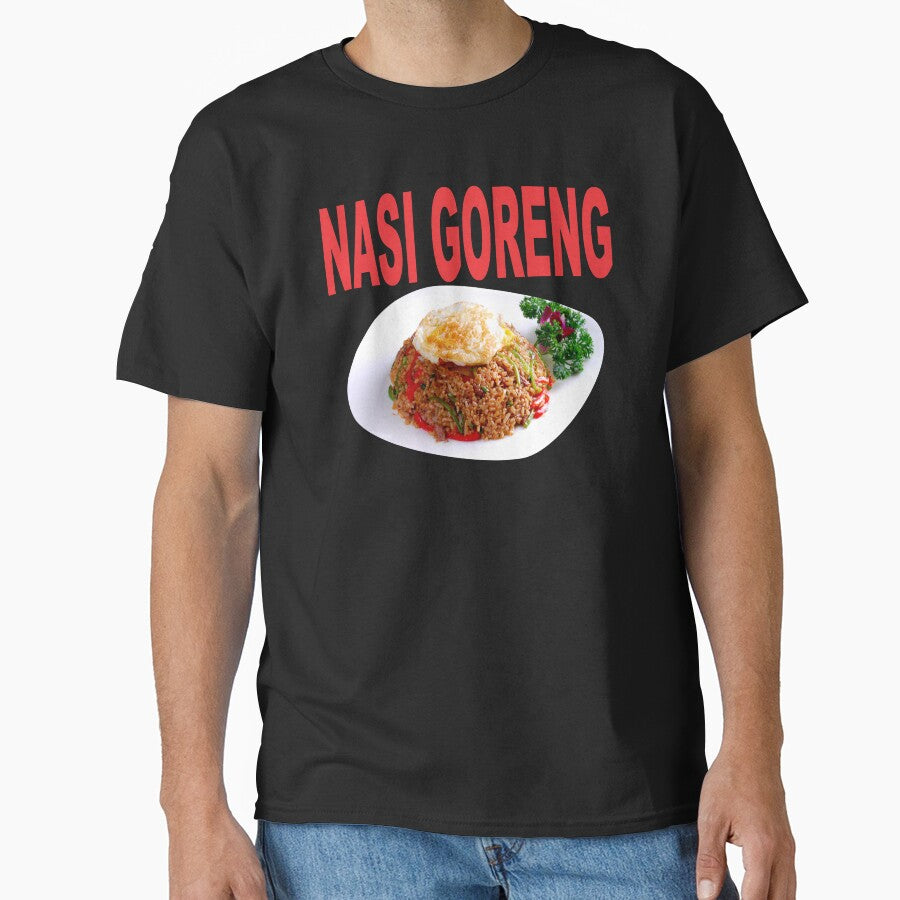 NASI GORENG DESIGN by Kandims - Adult & Kids T-Shirts, Sweatshirts & Hoodies apparel design preview 1