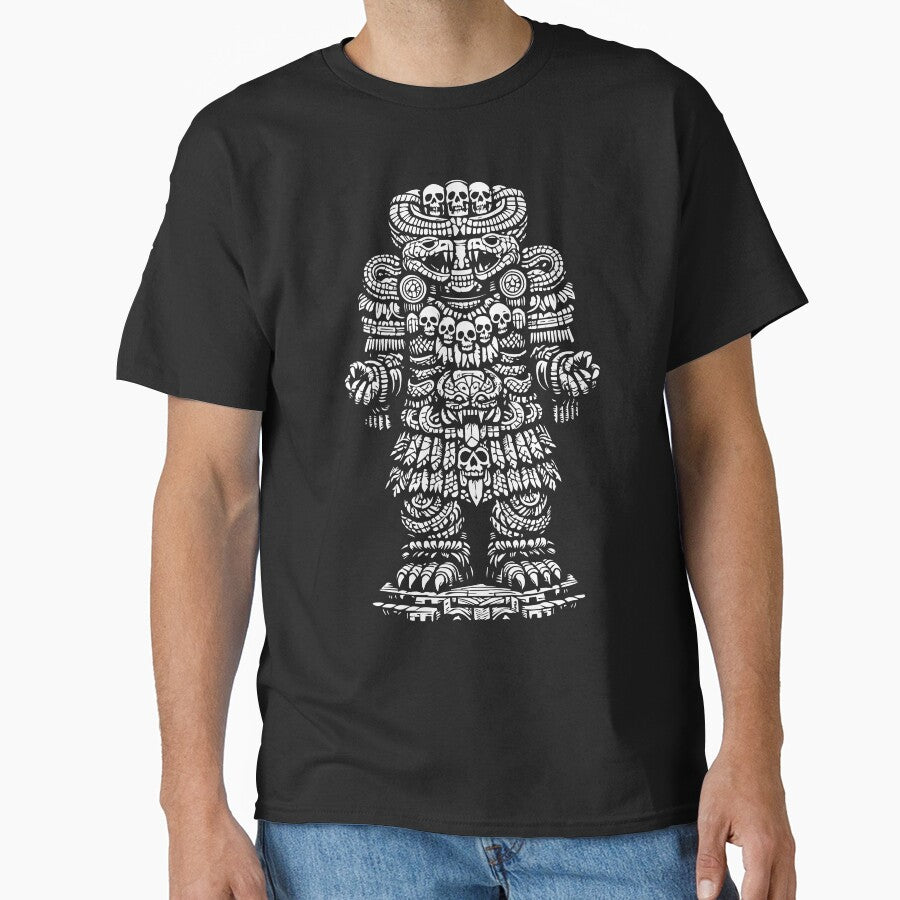 COATLICUE Cosmic Mother of ancestral MEXICA strength - Adult & Kids T-Shirts, Sweatshirts & Hoodies apparel design preview 1