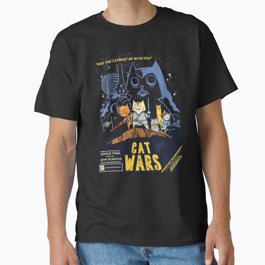 Cat Wars by GrangehillCrea - Adult & Kids T-Shirts, Sweatshirts & Hoodies apparel design preview 1