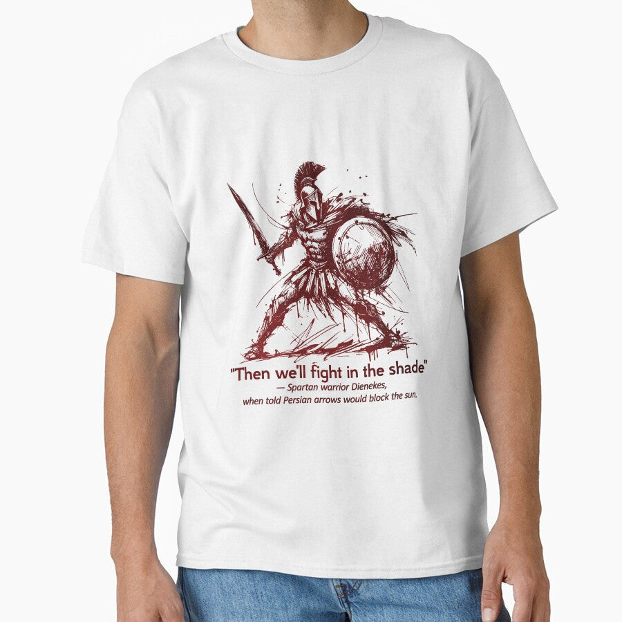 Spartan quote by Onis the Ant - Adult & Kids T-Shirts, Sweatshirts & Hoodies apparel design preview 1