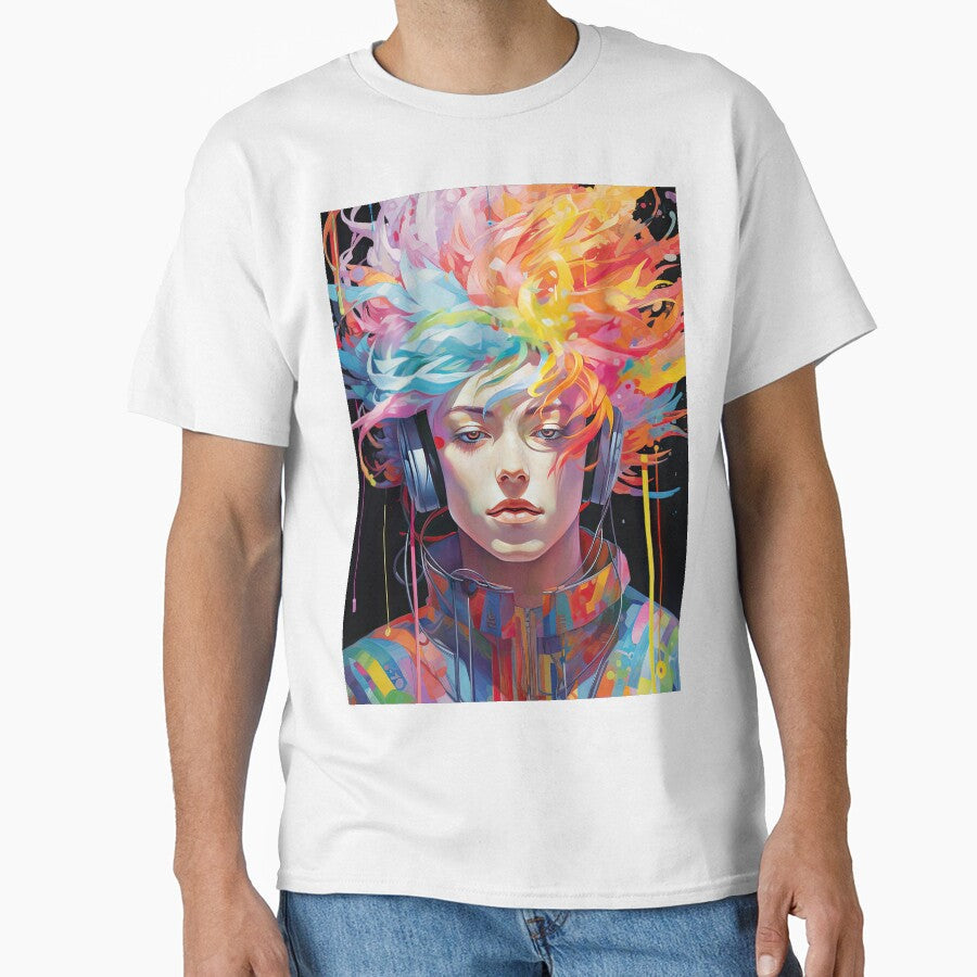 Sandevistan Fatigue Cyberpunk Retro Anime Aesthetic - Adult & Kids T-Shirts, Sweatshirts & Hoodies apparel design preview 1