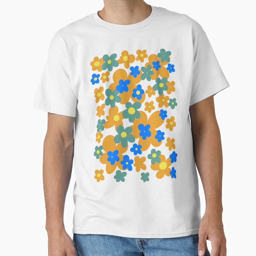 Stay Groovy Retro Flowers 90s cutie by PDMT - Adult & Kids T-Shirts, Sweatshirts & Hoodies apparel design preview 1