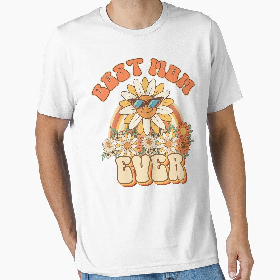 Best mom ever Retro quote gift for funny mother - Adult & Kids T-Shirts, Sweatshirts & Hoodies apparel design preview 1