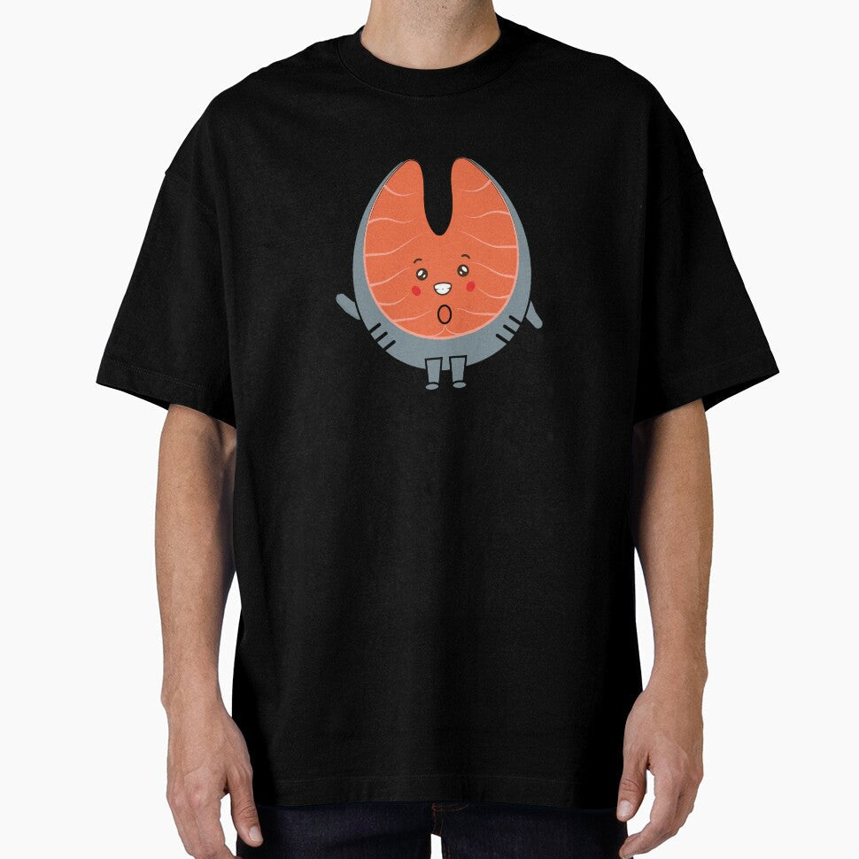 Kawaii Keto salmon by ProtonProject - Adult & Kids T-Shirts, Sweatshirts & Hoodies apparel design preview 1