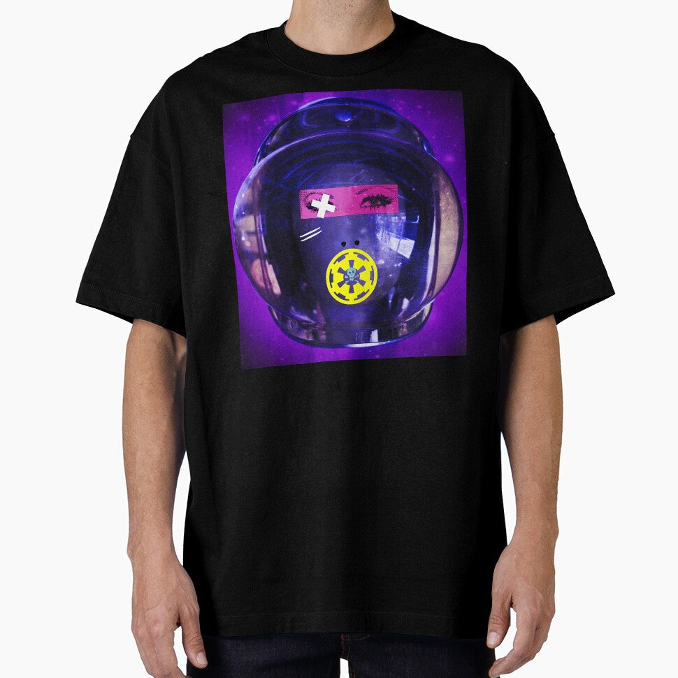 Space girl purple by DerekDoll - Adult & Kids T-Shirts, Sweatshirts & Hoodies apparel design preview 1