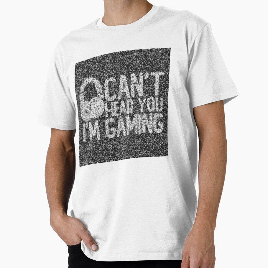 Cant hear you Im gaming by SideQuestSyd - Adult & Kids T-Shirts, Sweatshirts & Hoodies apparel design preview 1