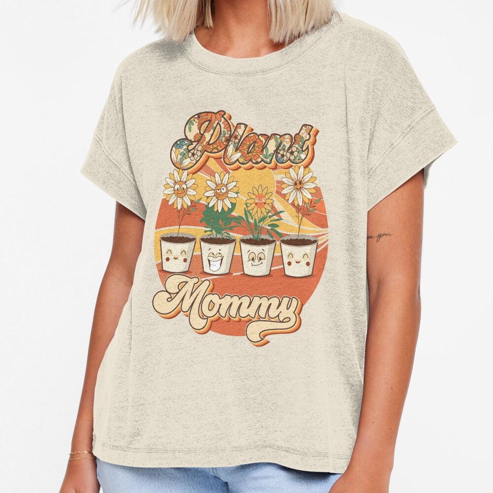 Mothers day plant mommy mama lover groovy by - Adult & Kids T-Shirts, Sweatshirts & Hoodies apparel design preview 1