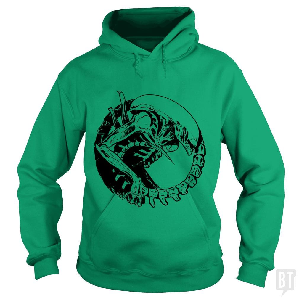 Xenomorph - Adult & Kids T-Shirts, Sweatshirts & Hoodies apparel design preview 1