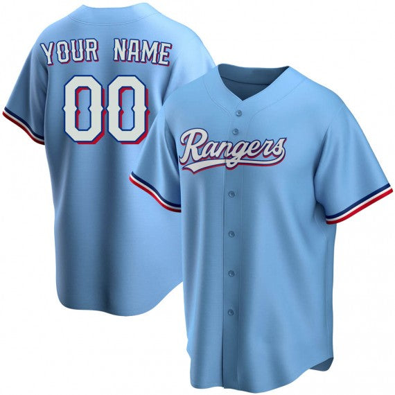Texas Rangers Jerseys baseball jersey product view 1
