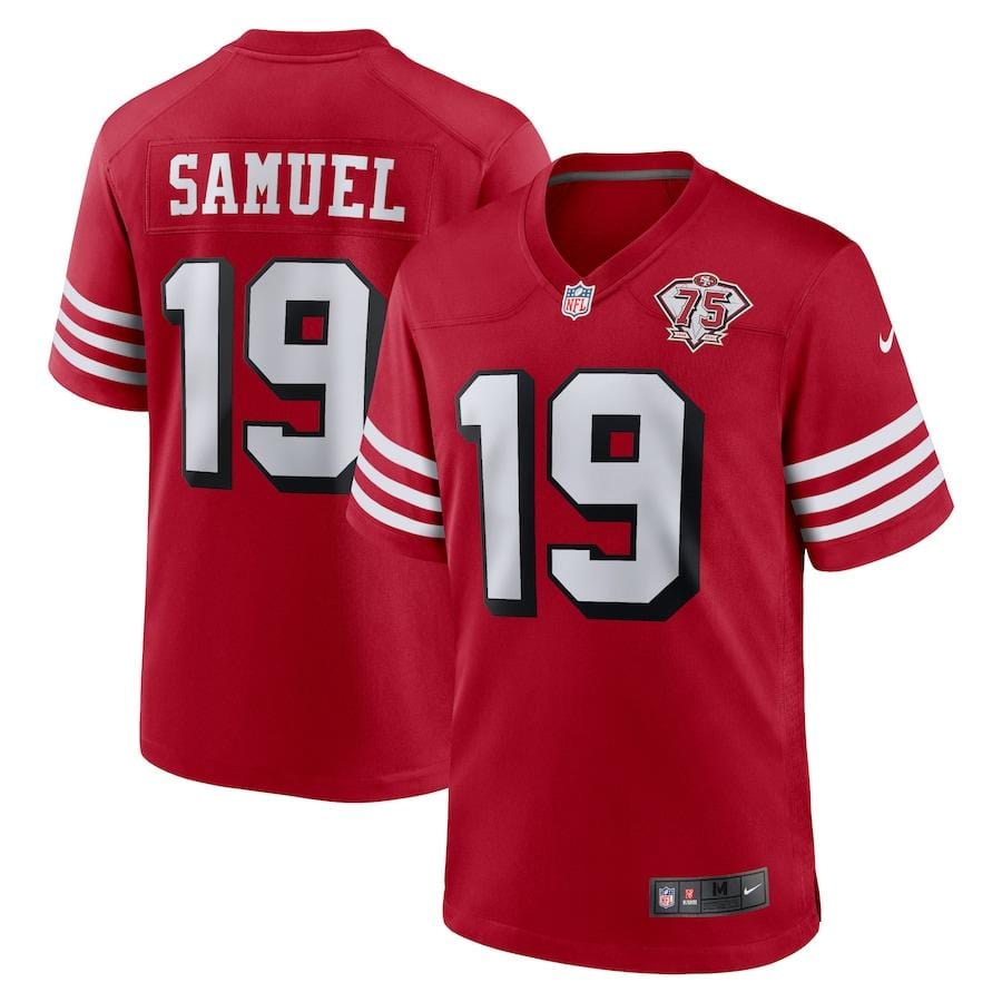 Deebo Samuel San Francisco 49ers Jersey football jersey product view 1