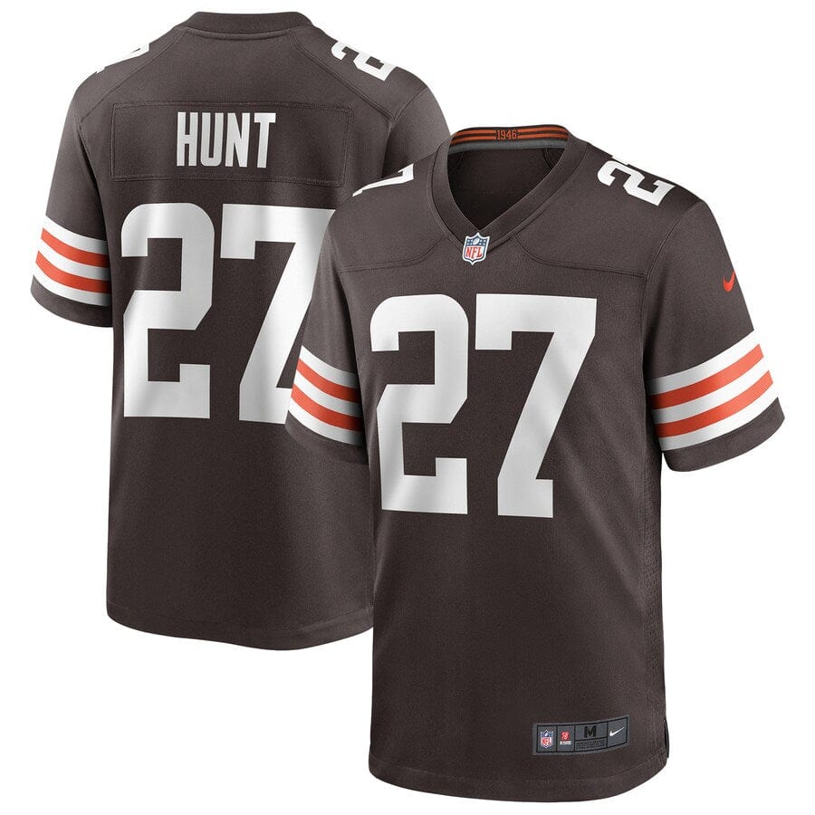 Kareem Hunt Cleveland Browns Jersey football jersey product view 1