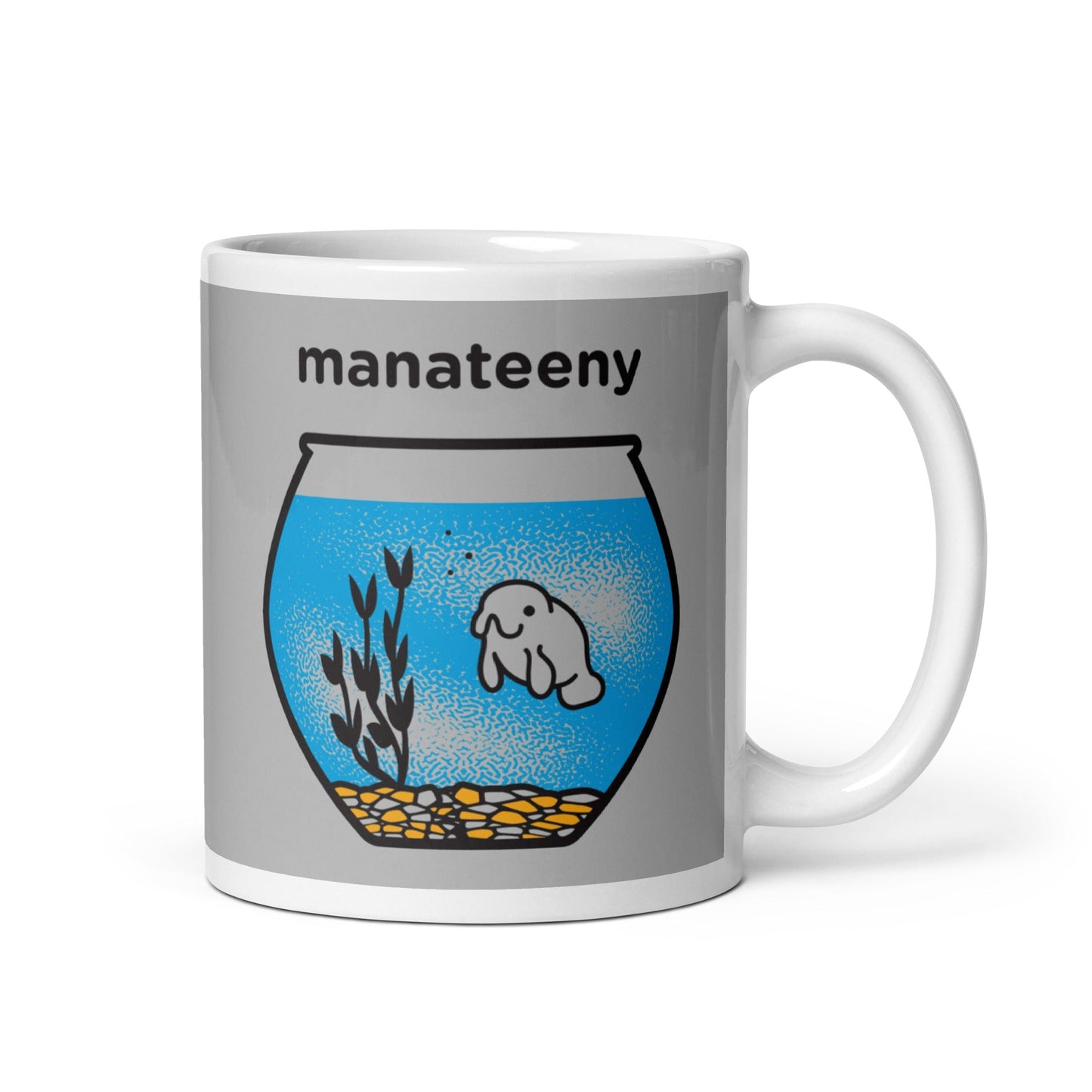 Manateeny Mug - Adult & Kids T-Shirts, Sweatshirts & Hoodies apparel design preview 1
