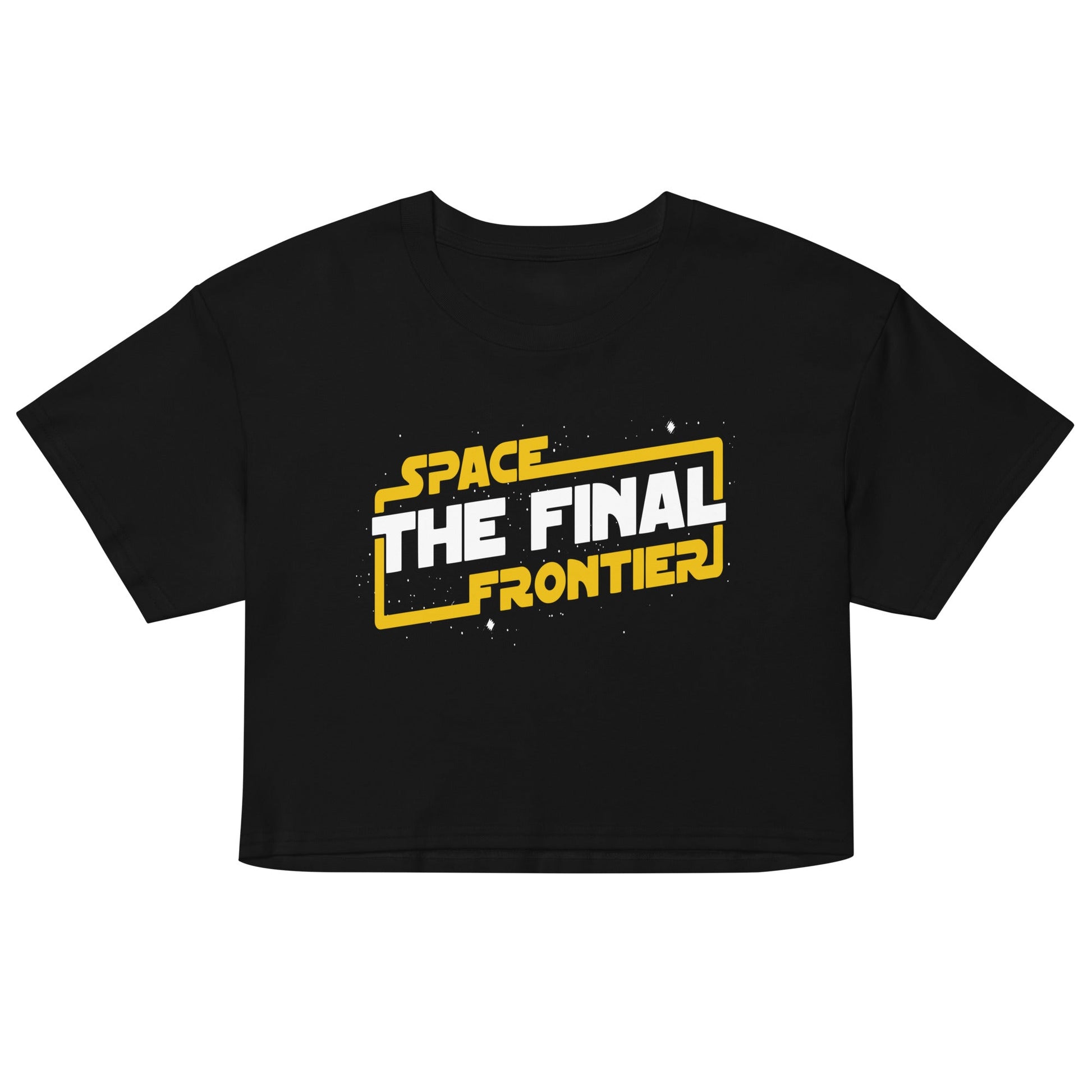 Space The Final Frontier Women's Crop - Adult & Kids T-Shirts, Sweatshirts & Hoodies apparel design preview 1