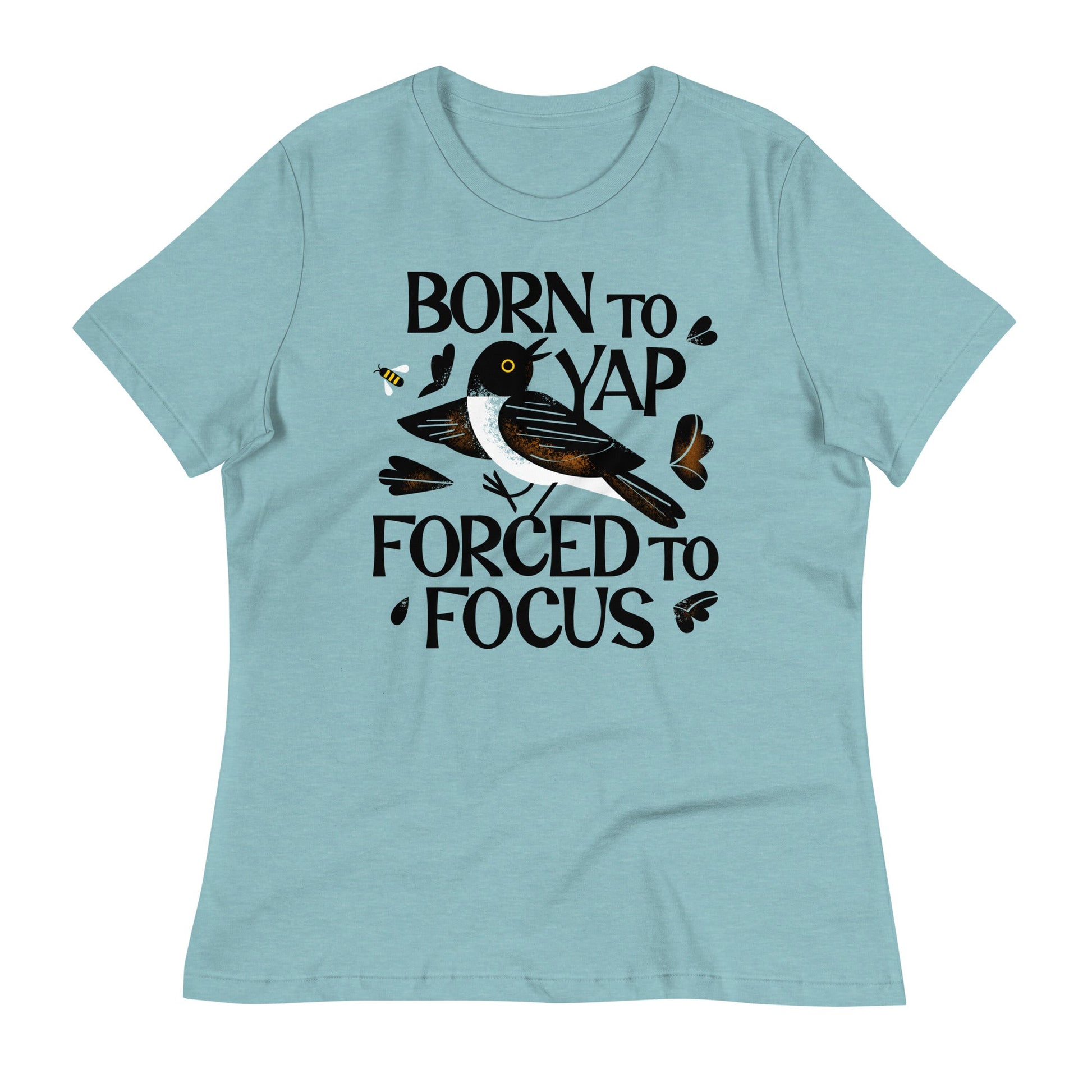 Born To Yap Forced Focus Women's Signature - Adult & Kids T-Shirts, Sweatshirts & Hoodies apparel design preview 1