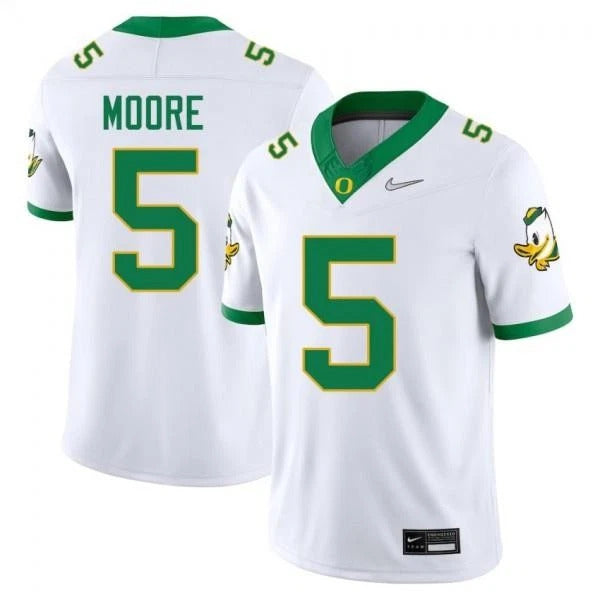 Dante Moore Oregon Ducks Alumni Jersey - White sports jersey product view 1